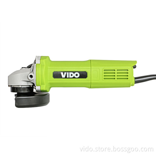 VIDO GLEASON gear 750W 100mm 4 inch electric angle grinder for southeast Asia market